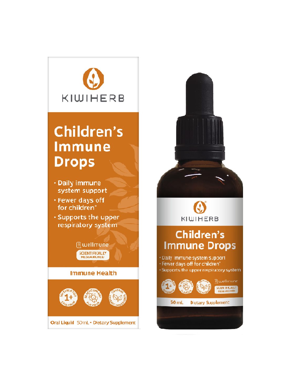 Kiwiherb Children's Immune Drops 50ml