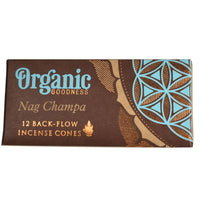 Thumbnail for Organic Goodness - Back-Flow Cones Nag Champa - [12]