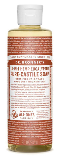 Thumbnail for Dr. Bronner's - Eucalyptus Castile Liquid Soap - [237ml]