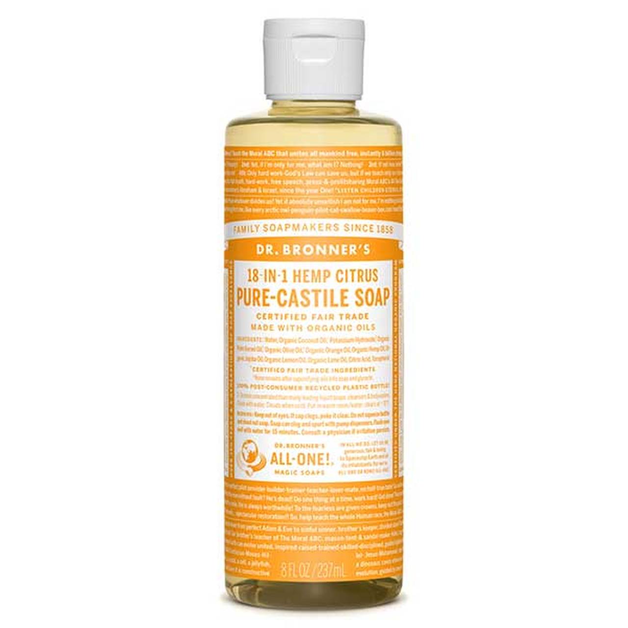 Dr. Bronner's - Citrus Castile Liquid Soap - [237ml]
