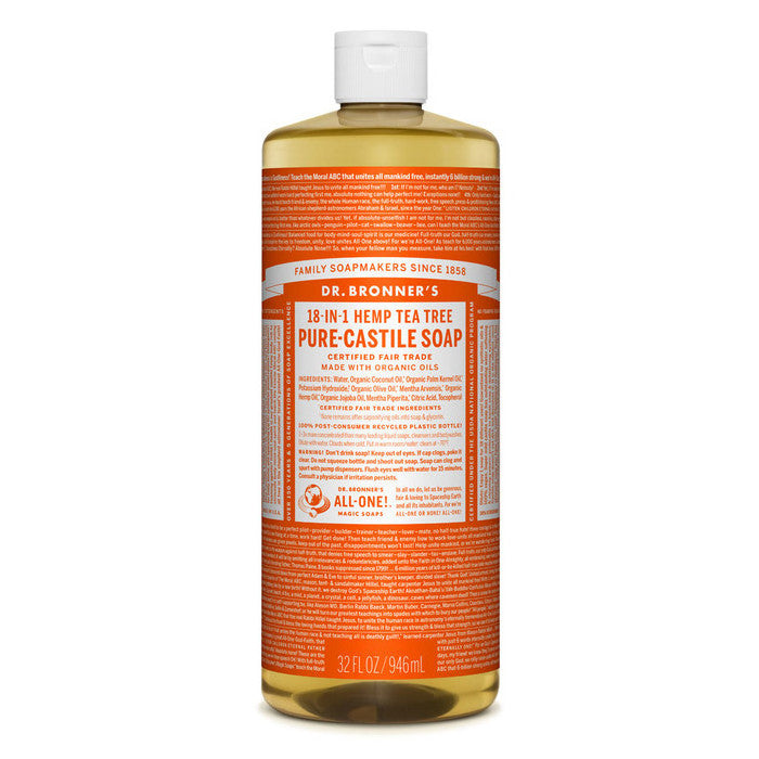 Dr. Bronner's - Tea Tree Castile Liquid Soap - [946ml]