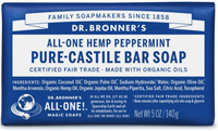 Thumbnail for Dr. Bronner's - Peppermint Castile Bar Soap - [140g]