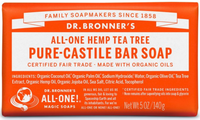 Thumbnail for Dr. Bronner's - Tea Tree Castile Bar Soap - [140g]