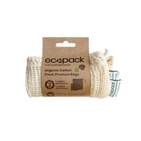 Thumbnail for Ecopack Organic Cotton String Produce Bags [Small & Large]
