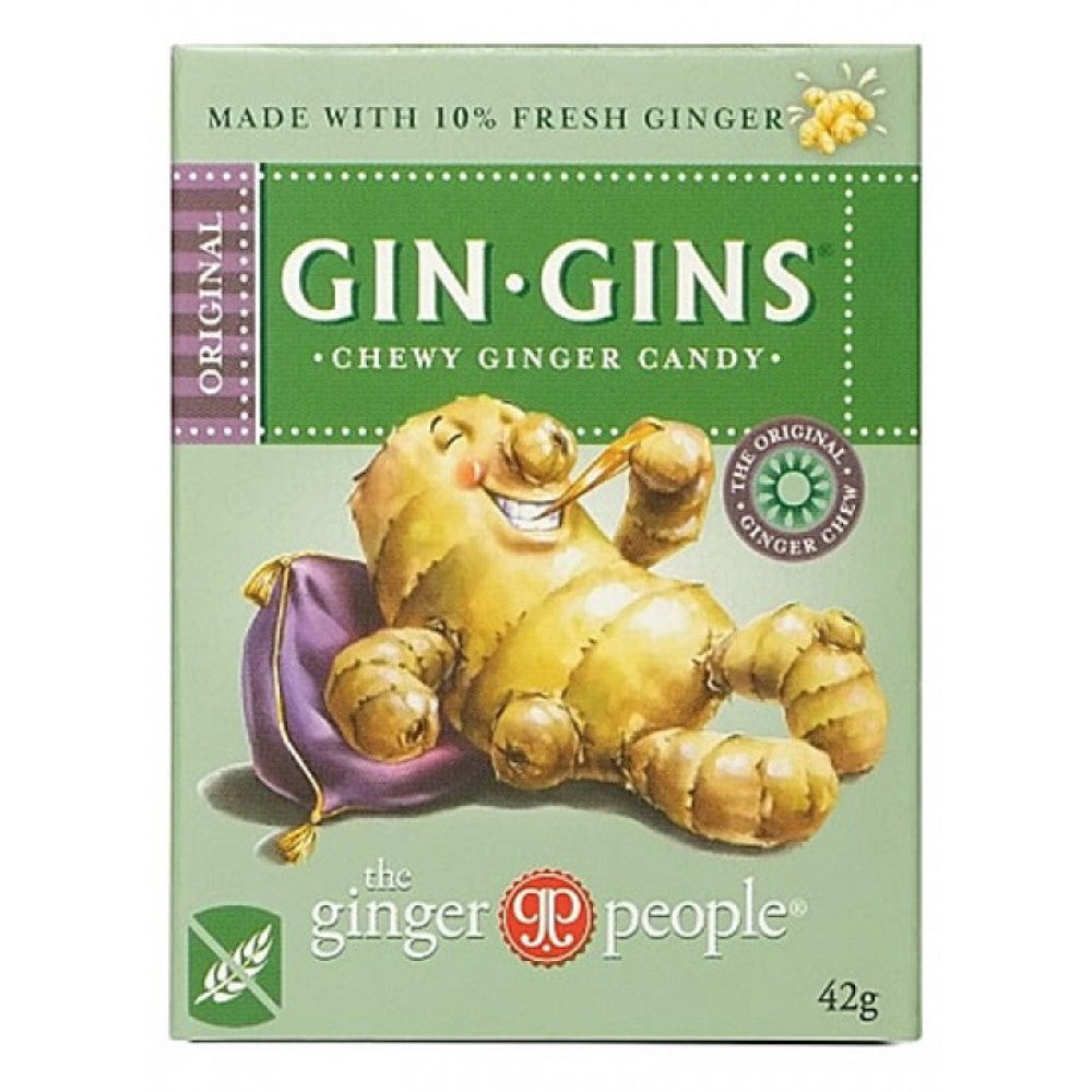 Gin Gins Chewy Ginger Candy [42g]