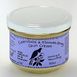 Kereru - Calendula & Manuka Honey Skin Cream - Lavender - [180ml]