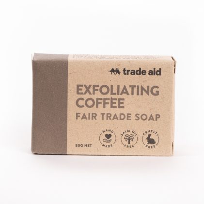 Trade Aid - Exfoliating Coffee Soap - [80g]