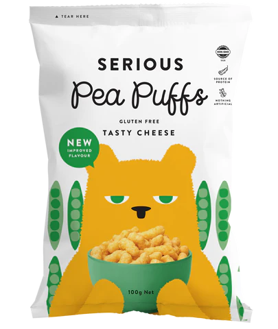 Serious - Pea Puffs - Tasty Cheese - [100g]