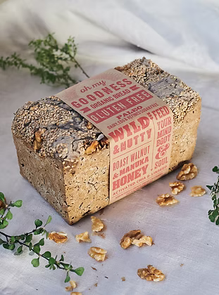 OMG - Organic Manuka and Walnut Gluten Free [740g] - [Frz/Sliced] In Store/Click & Collect Only