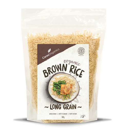 Ceres Organic Brown Rice Long Grain - [500g]