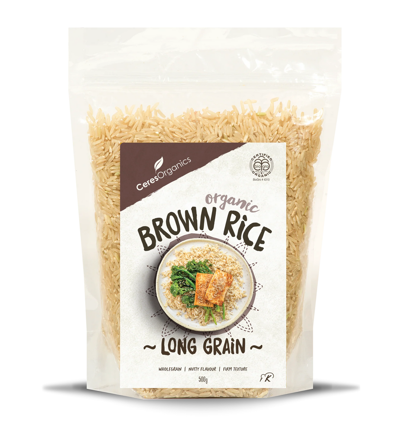 Ceres Organic Brown Rice Long Grain - [500g]