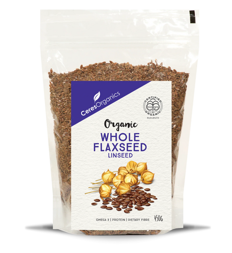 Ceres - Organic Whole Flaxseed - [450g]