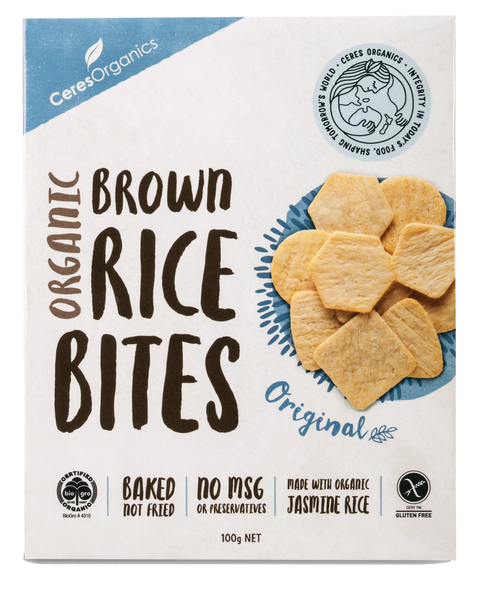 Ceres - Organic Brown Rice Bites Salt - [100g]