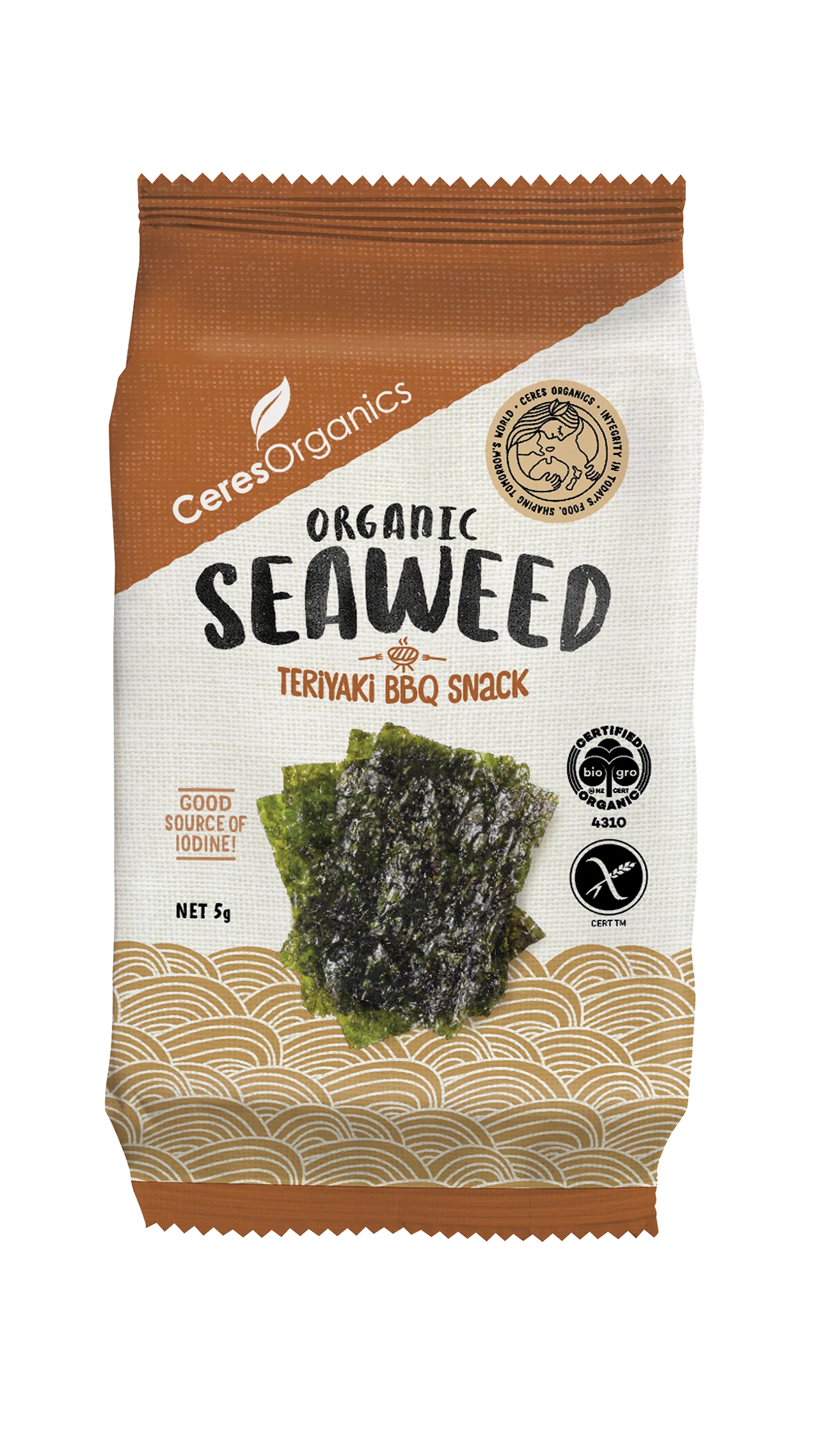 Ceres - Organic Seaweed [Teriyaki BBQ] - [5g]