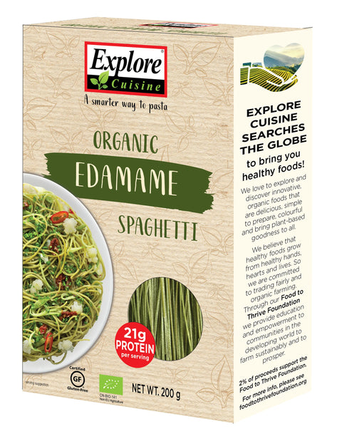 Explore Cuisine - Organic Edamame Spaghetti - [200g]
