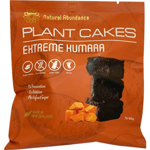 Natural Abundance - Plant Cakes [Kumara] - [75g] - In Store/Click & Collect Only