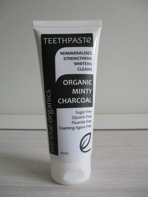 Teethpaste - Minty Charcoal - [100g]