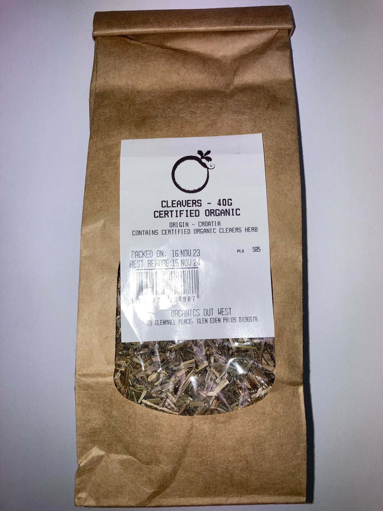 Cleavers Tea - Certified Organic - [40g]