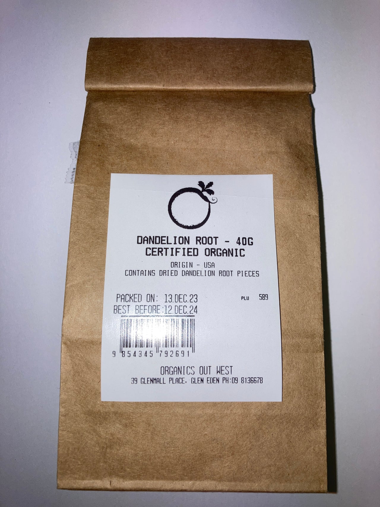 Dandelion Root Tea - Certified Organic - [40g]