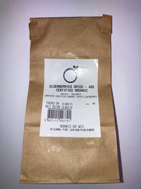 Thumbnail for Elderberries Dried Tea - Certified Organic - [40g]