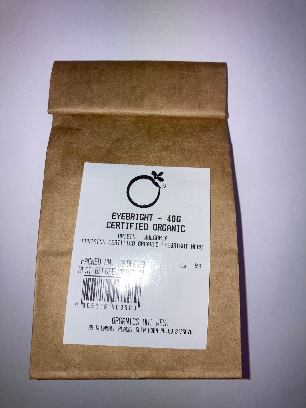 Eyebright Herb Tea - Certified Organic - [40g]