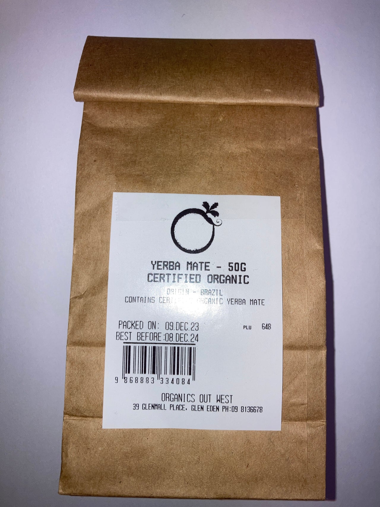 Yerba Mate Tea - Certified Organic - [50g]