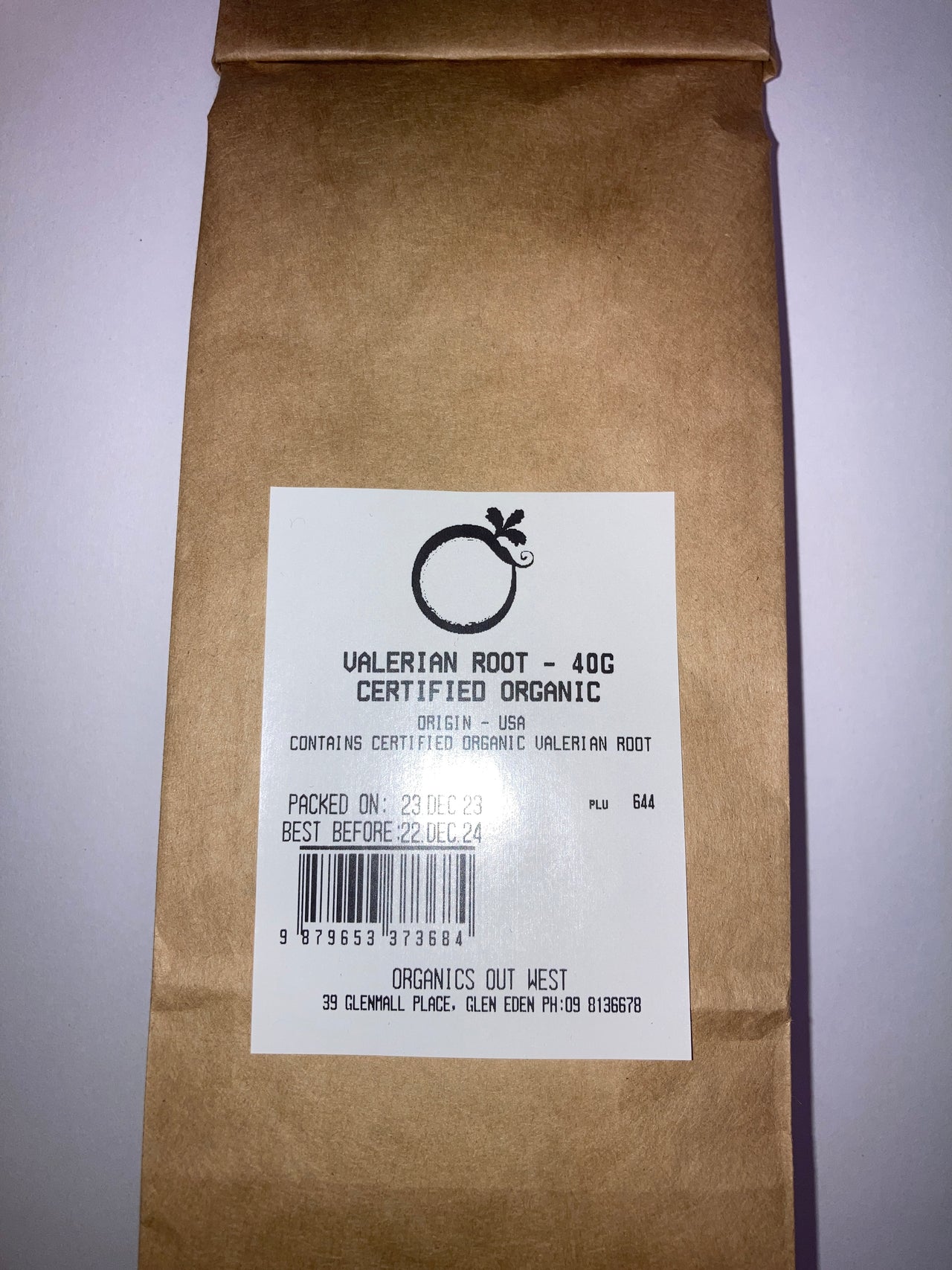 Valerian Root Tea - Certified Organic - [40g]