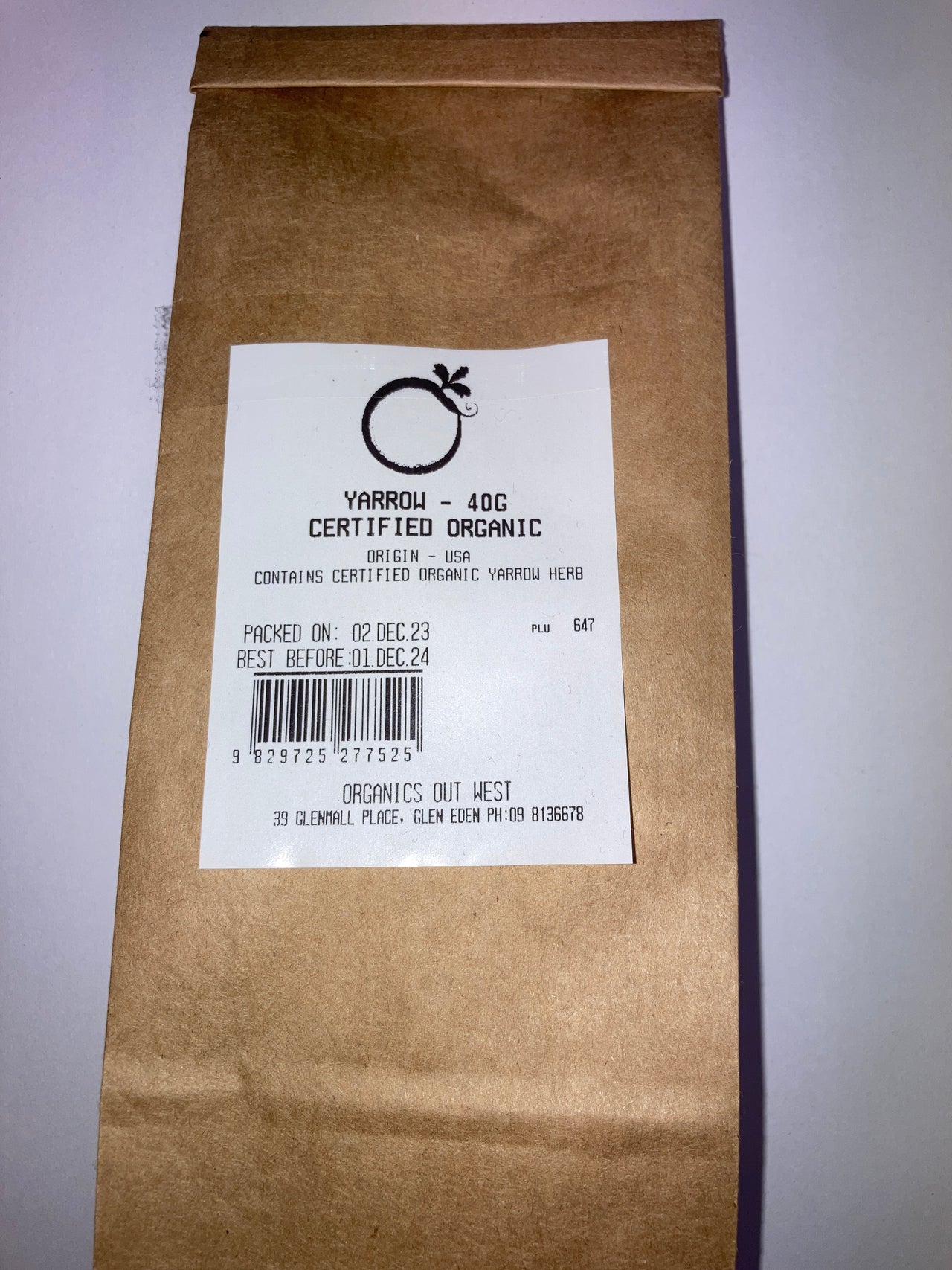 Yarrow Tea - Certified Organic - [40g]