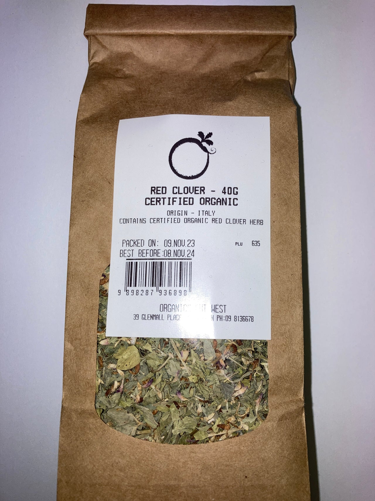 Red Clover Tea - Certified Organic - [40g]