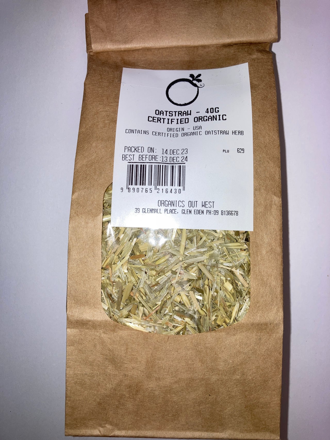 Oatstraw Tea - Certified Organic - [40g]