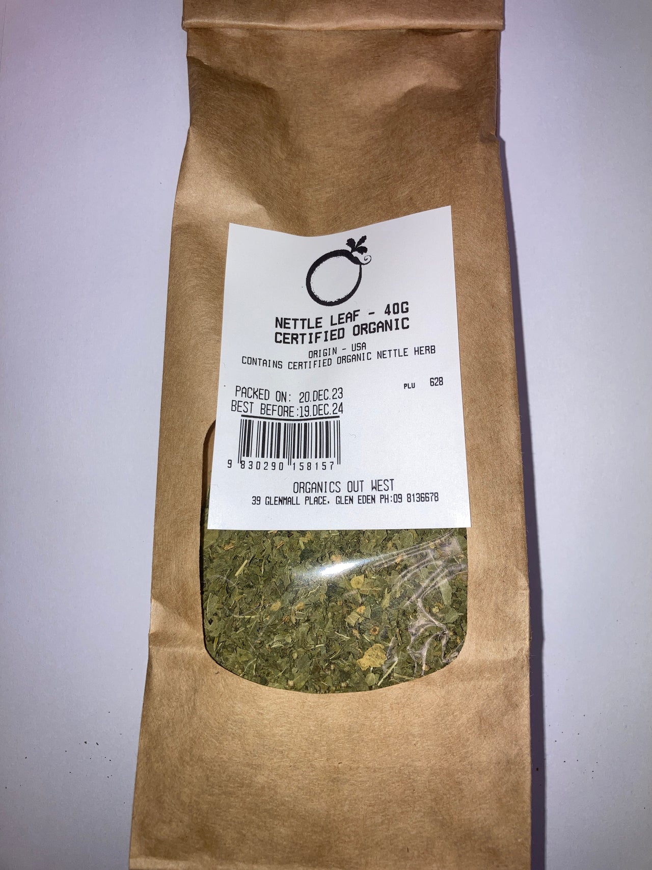 Nettle Leaf Tea - Certified Organic - [40g]