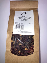 Thumbnail for Hibiscus Petal Tea - Certified Organic - [50g]