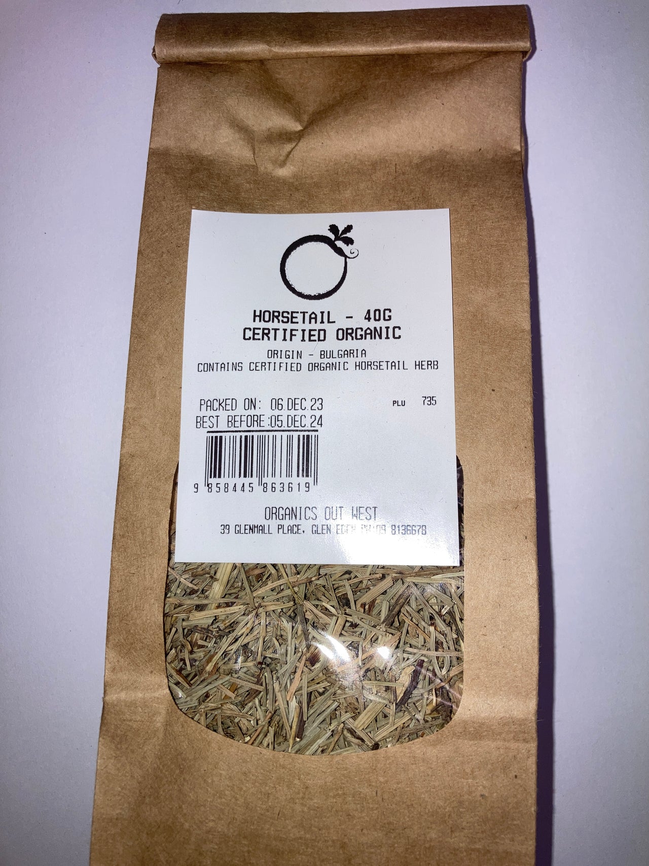 Horsetail Tea - Certified Organic - [40g]