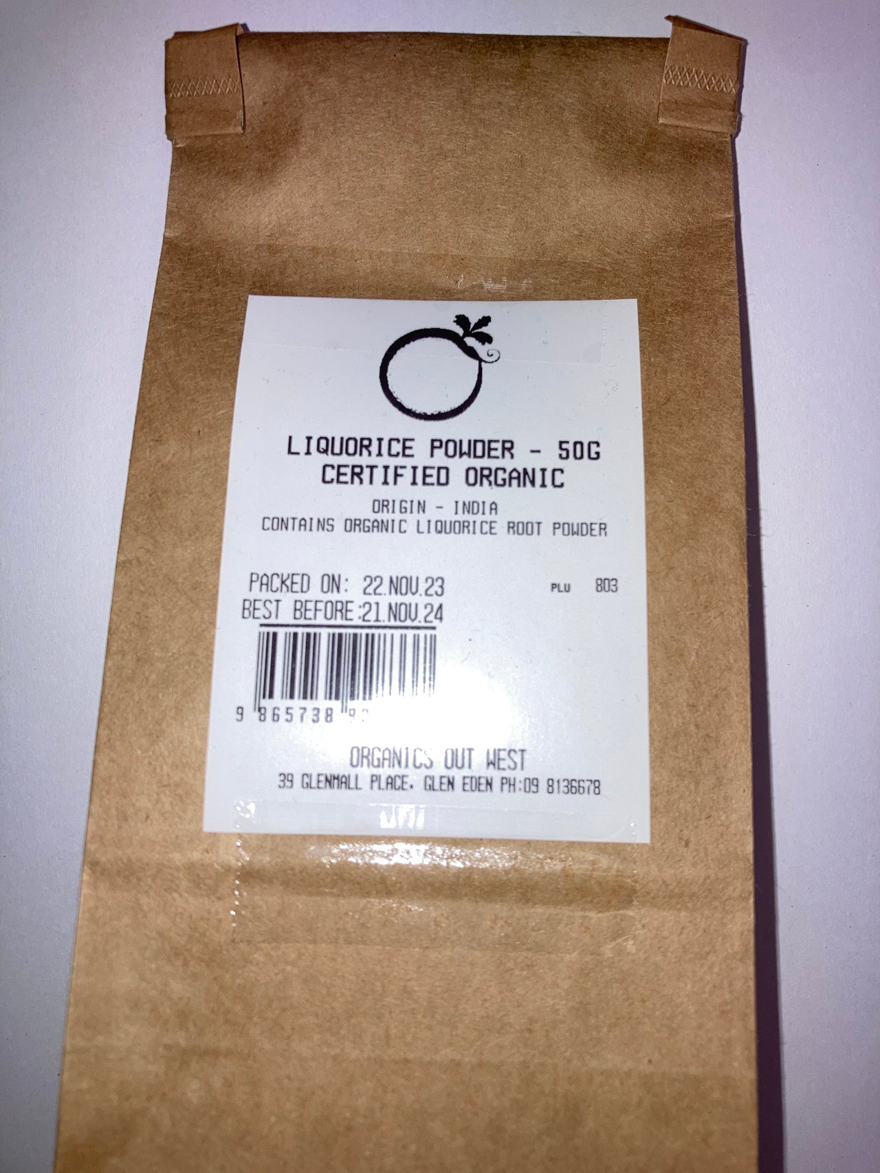 Liquorice Root Fine Tea - Certified Organic - [50g]