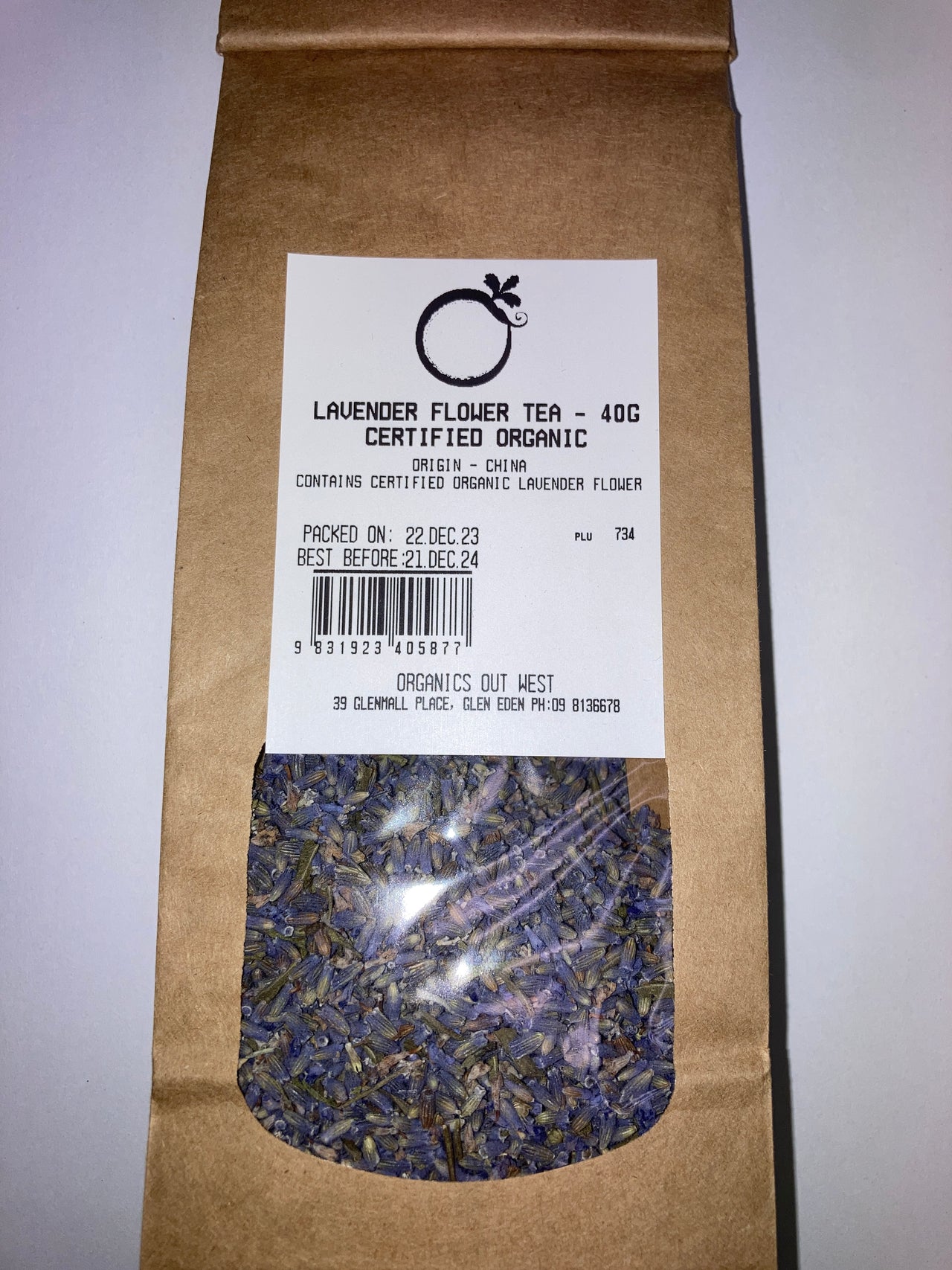 Lavender Flower Tea - Certified Organic - [40g]