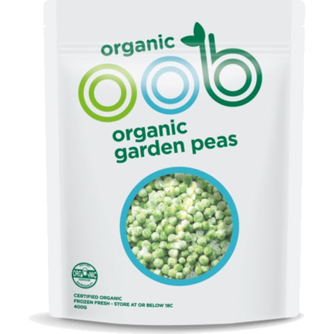 Oob - Organic Frozen Garden Peas -[400g] - In Store/Click & Collect Only