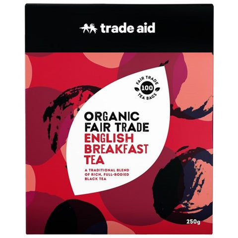 Trade Aid - Organic English Breakfast Teabags - [100]