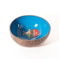 Thumbnail for Trade Aid - Fish Coconut Shell Bowl - Handmade