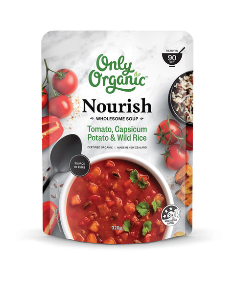 Only Organic - Organic Soup [Tomato Capsicum Potato & Wild Rice] - [320g]