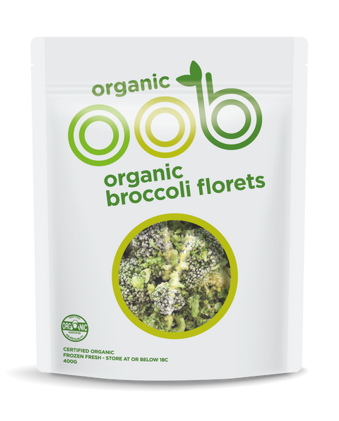 Oob - Organic Frozen Broccoli - [370g] - In Store/Click & Collect Only