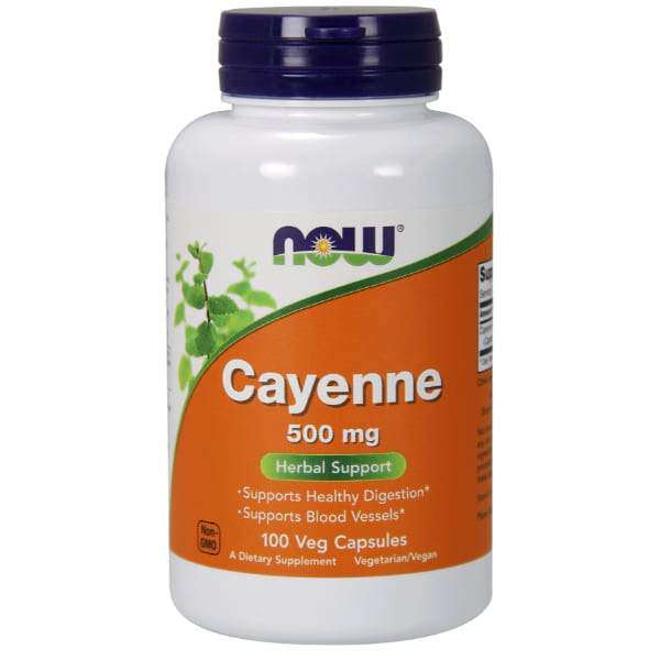 Now - Cayenne Capsules - [100 caps]