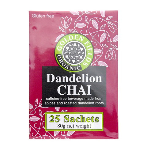 Golden Fields -  Organic Dandelion Chai - [25 Bags]