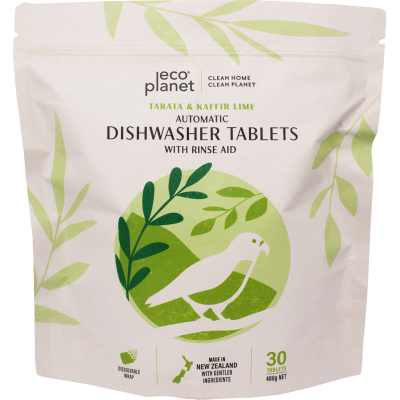 Eco Planet - Dishwasher Tablets [Tarata & Kaffir] - [30 Tablets]