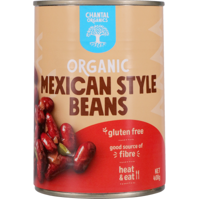 Chantal - Organic Mexican Style Beans - [400g]