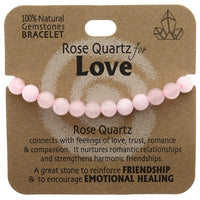 Thumbnail for Rose Quartz of Love Bracelet