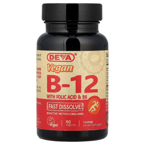 Deva - B12 Vegan 1000 MCG - [90 Tabs]