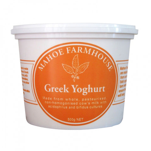 Mahoe - Greek Yoghurt - [500g] - In Store/Click & Collect Only