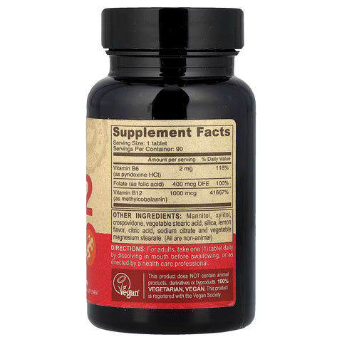 Deva - B12 Vegan 1000 MCG - [90 Tabs]