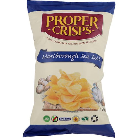 Proper Crisps - Marlborough Sea Salt - [150g]