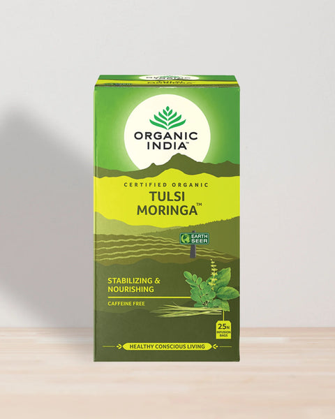 Organic India - Organic Tulsi Tea (Moringa) - [25 Bags]